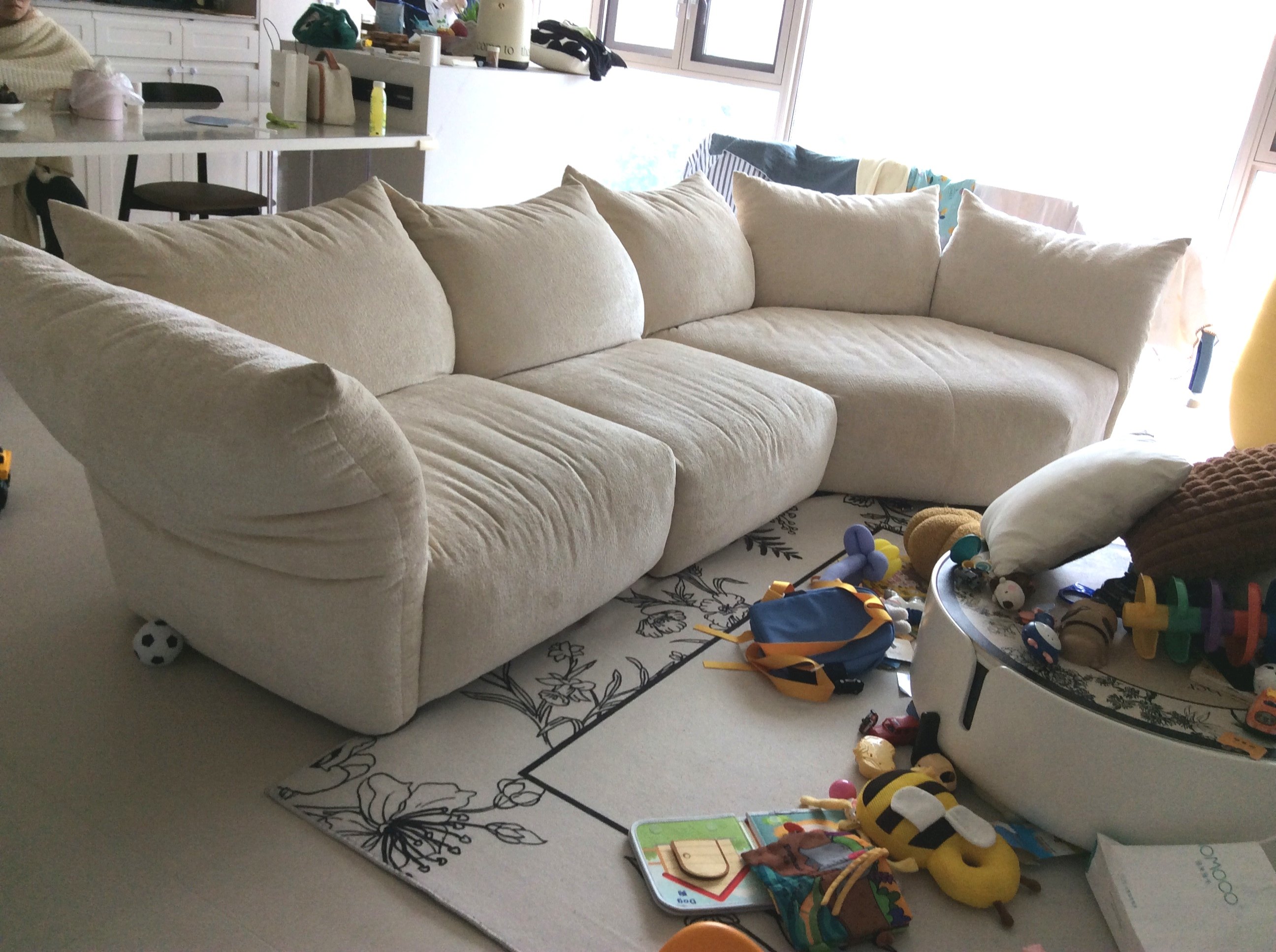 重庆新款花瓣沙发套定制全包轻奢极简奶油风防猫抓沙发套罩全罩,居家布艺,沙发套,淘宝优惠券,粉丝福利购,淘宝优惠卷