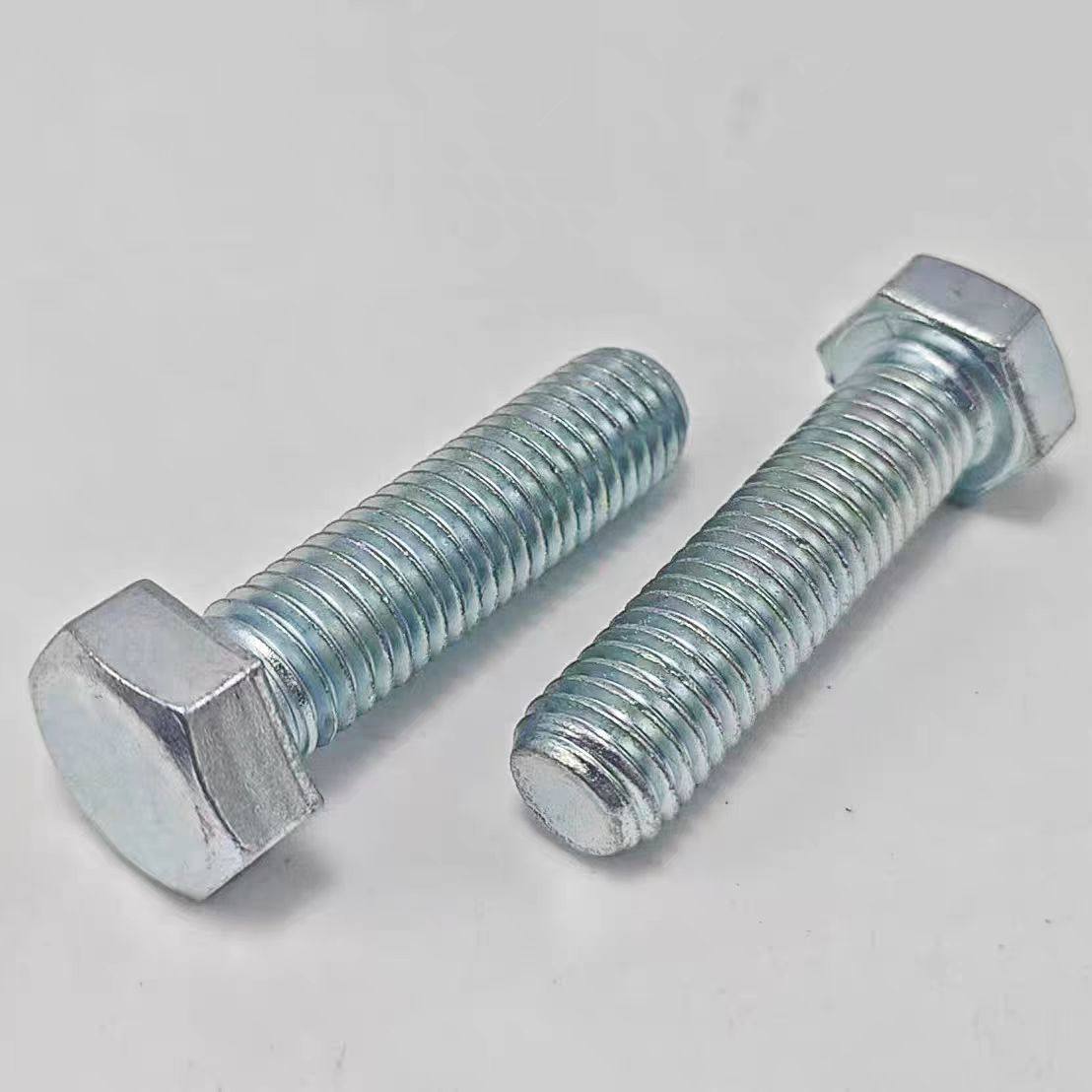 4.8级镀锌外六角螺丝高强度螺栓螺钉杆M6M8M10M12M14M16M20-M30mm,五金/工具,螺栓,淘宝优惠券,粉丝福利购,淘宝优惠卷