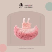 Fish女童公主裙tutu裙生日礼服蓬蓬裙儿童蛋糕裙周岁宝宝裙子