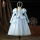 裙子 礼服爱莎儿童服装 Fish灰姑娘公主裙女童秋季 艾莎生日长袖