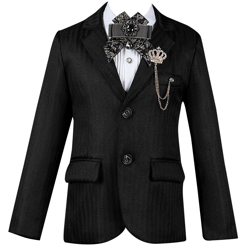 男童大童学生加肥加大演出服礼服