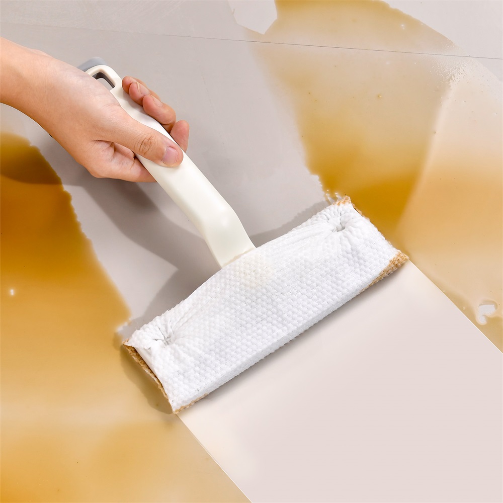 可旋转洗脸巾拖把可夹抹布免手洗