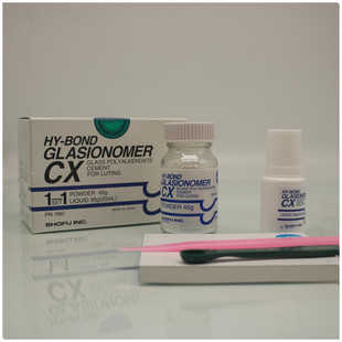 牙科日本松风 CX玻璃离子水门汀 粘结边缘封闭型 松风CX 口腔材料