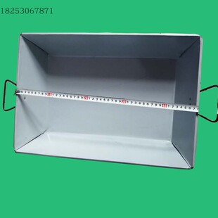 方灰槽建筑工程工地装 修用水泥砂浆盆加厚耐磨家用养殖铁灰槽灰斗