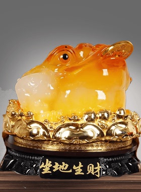招财金蝉大号前台工艺品