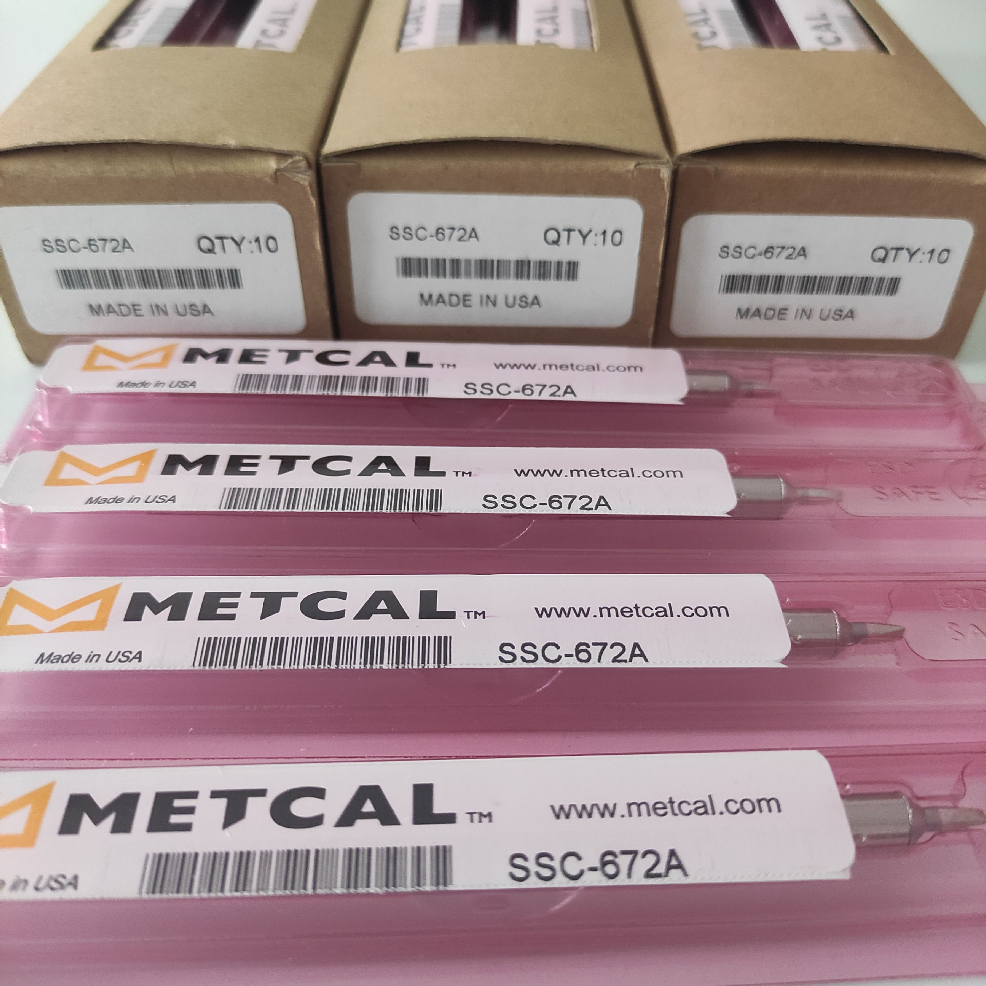 美国 METCAL OKI 凿形烙铁头 SSC-672A MFR-H6-SSC MFR-1160