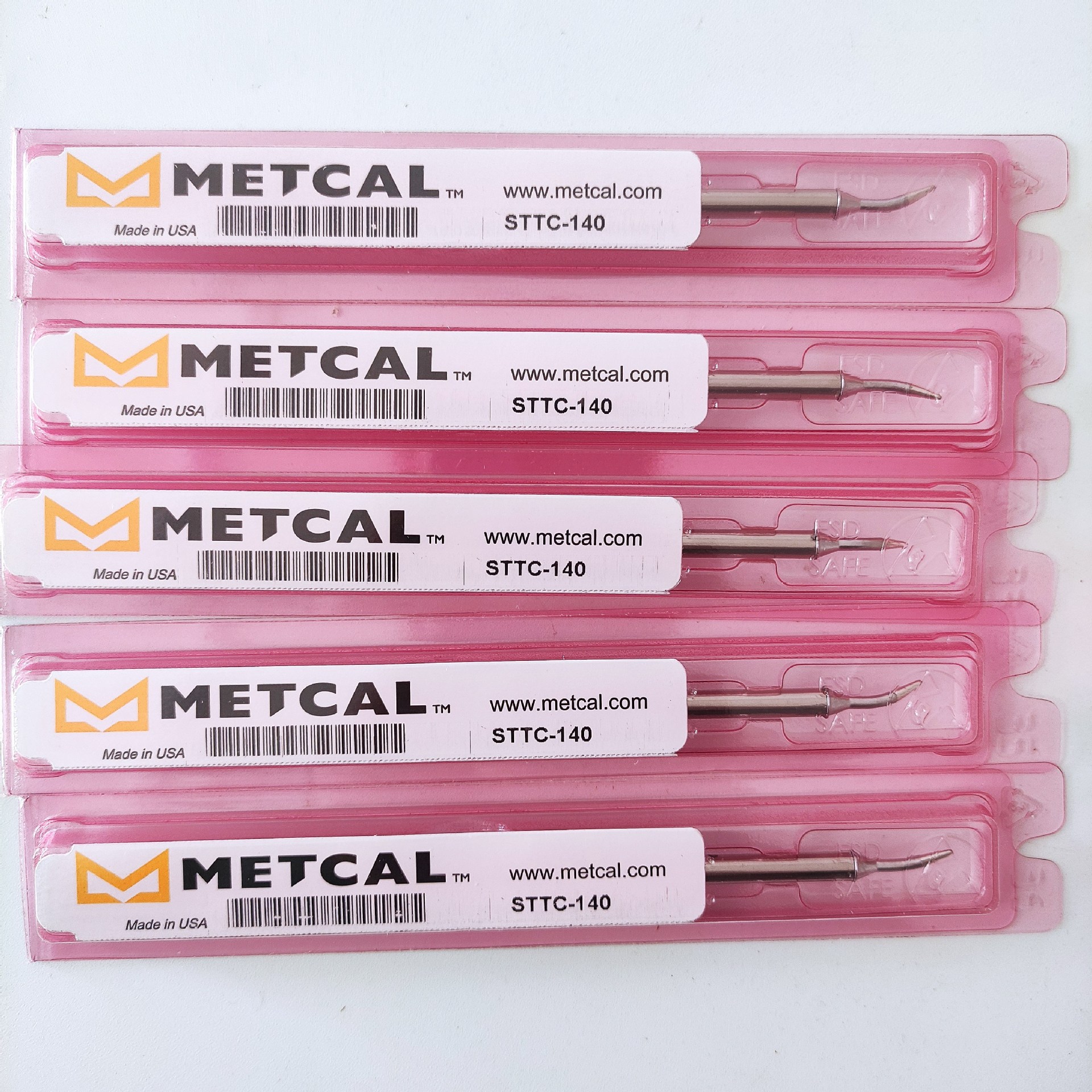 美国 METCAL 奥科 OKI 圆锥形弯尖烙铁头 STTC-140