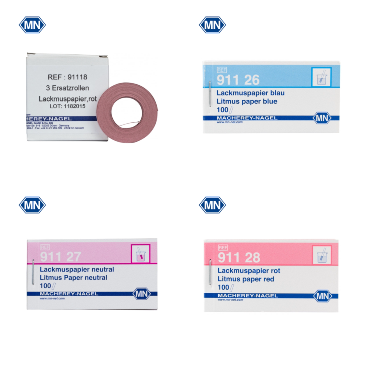 进口德国试纸mn酸碱性无比色卡ph试纸  91118  91126 91127 91128