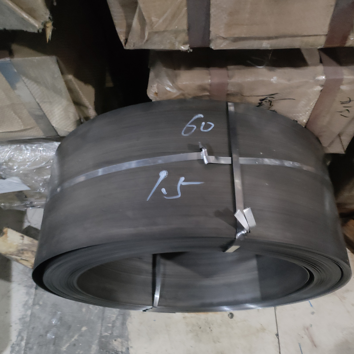 弹簧钢60si2mn耐冲压韧性好发蓝冷轧锰钢钢带0.2-5毫米厚现货销售