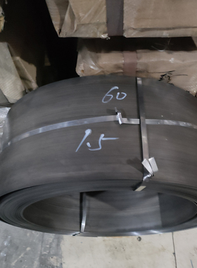 弹簧钢60si2mn耐冲压韧性好发蓝冷轧锰钢钢带0.2-5毫米厚现货销售
