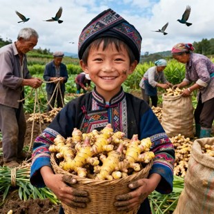 2025正宗云南小黄姜新鲜生姜现挖老姜新鲜蔬菜调味姜产地直发