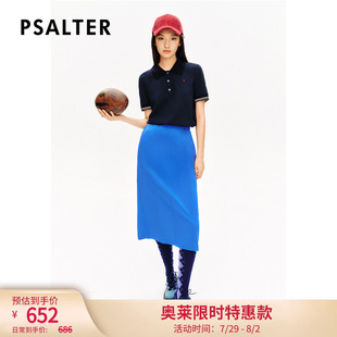 秋 高密珠地 PSALTER诗篇复古条纹学院风polo衫 毛针织衫