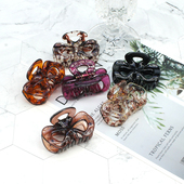 AS正版 牛筋树脂耐摔头饰中号发夹发抓夹盘发马尾洗澡鲨鱼夹后脑勺