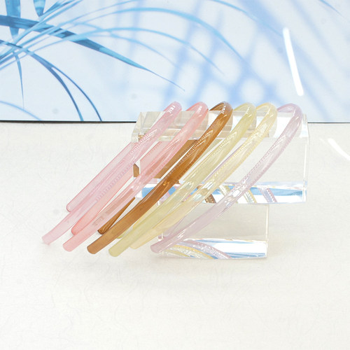 AS树脂舒适不夹头发箍头箍