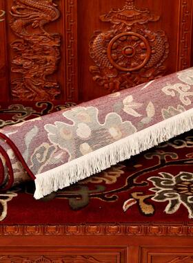 2026藏式地毯坐垫 羊毛地毯家居用品古清明风格混纺地毯