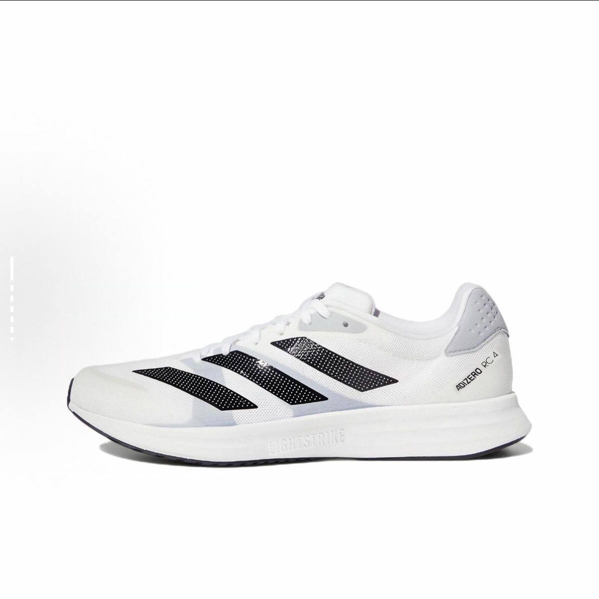 阿迪达斯ADIZERO RC 4男子轻便舒适跑鞋减震防滑耐磨运动鞋GX8152