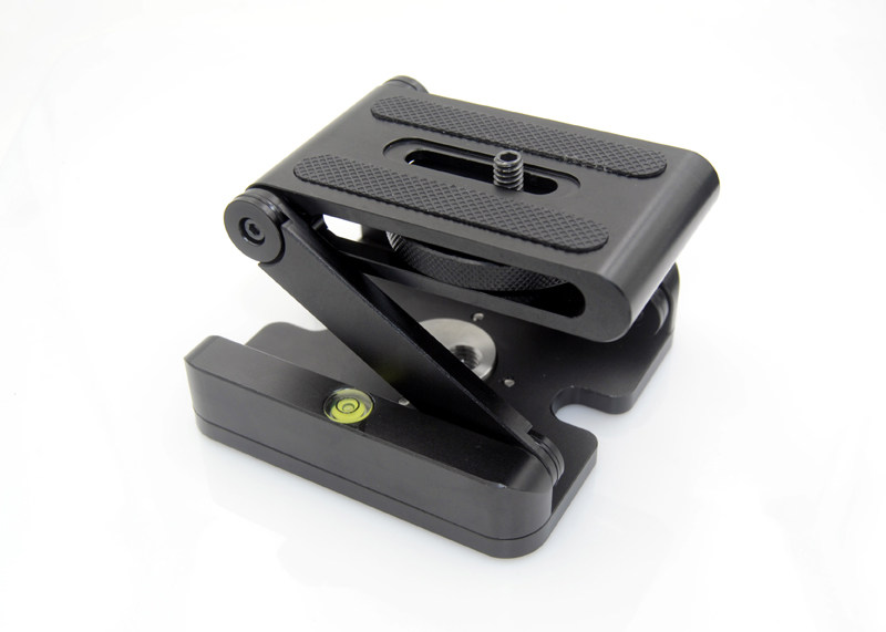 SLR 카메라 사진 트랙 슬라이드 팬 헤드 브래킷 Z 유형 접이식 팬 헤드