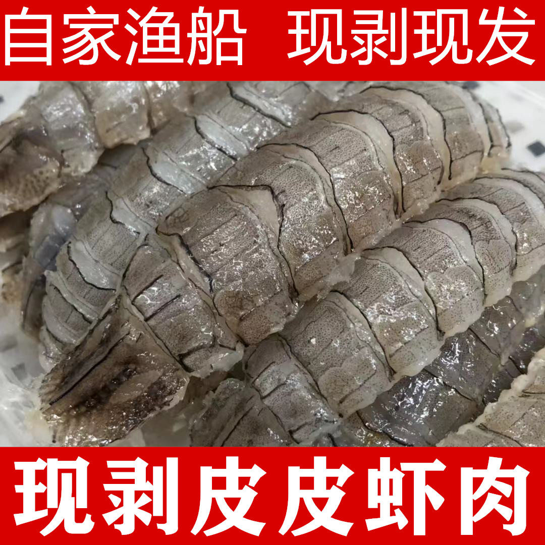 皮皮虾鲜活现剥虾虎肉虾爬子虾姑肉连云港特产虾婆宝宝辅食包邮