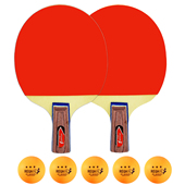 雷加尔乒乓球拍小学生专用儿童初学者专业款 专业级双拍 乒乓球套装