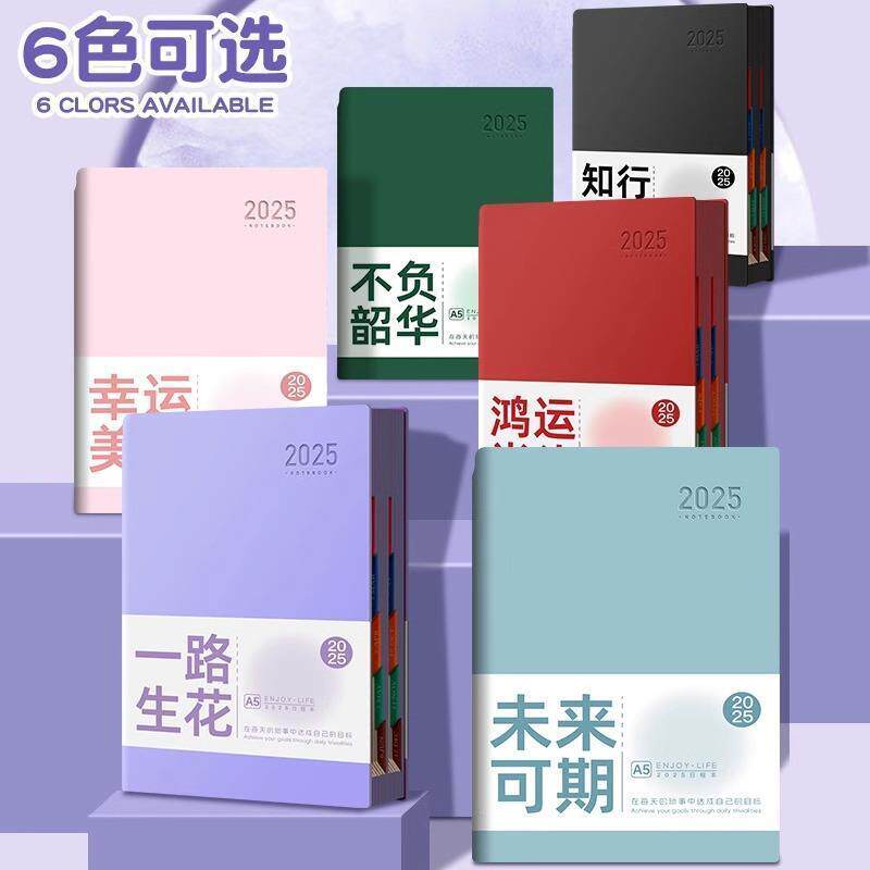 2025日程本高颜值一日一页schedule book calendar planner book