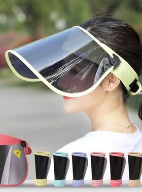 AntiUV Sun Visor Hat Men Women Solar Protection Face Cover