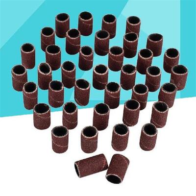 100 Pcs Nails Drill Bits Nail Drill Gel Sanding Grinding