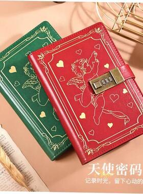 password notebook密码本B6 lock diary journal book日记本带锁