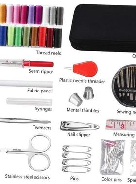 Sewing kit hand sewing needle and thread storage box set