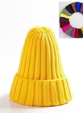 Winter Beanies Hats For Women Men Warm Pointed Knitting Thic