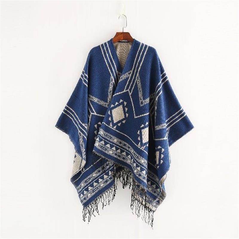 2024 Cloak Poncho Capes New Indian Nepalese Style Geometric