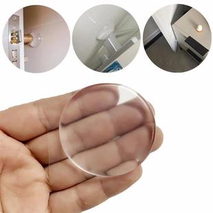 Handle Bumper Protective Transparent Door Plug Silico 1pcs