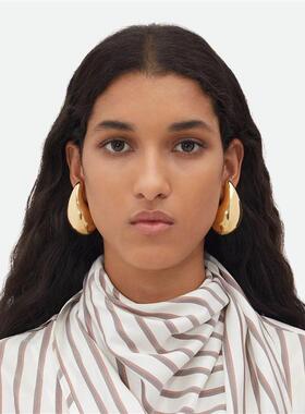 Uworld Stainless Steel Drop Half Empty Stud Earrings Women J