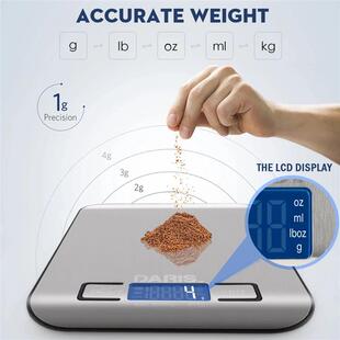 10Kg Kitchen Scale Stainless Steel Weighing Scale Food Diet