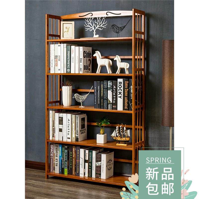 Living room bookcase Bookshelf children storage rack bedroom