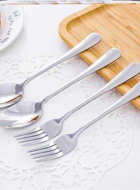StainlessSteel Knife and Fork Set Small Spoon便携式刀叉套装
