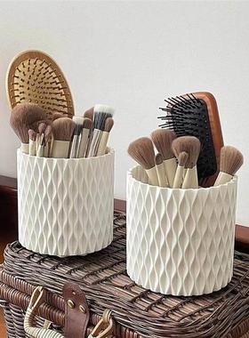 Rotate makeup brush organizerDesktop storage box Multifunct