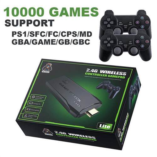 Retro Video Game console 4k 64G Portable10000 games wireles