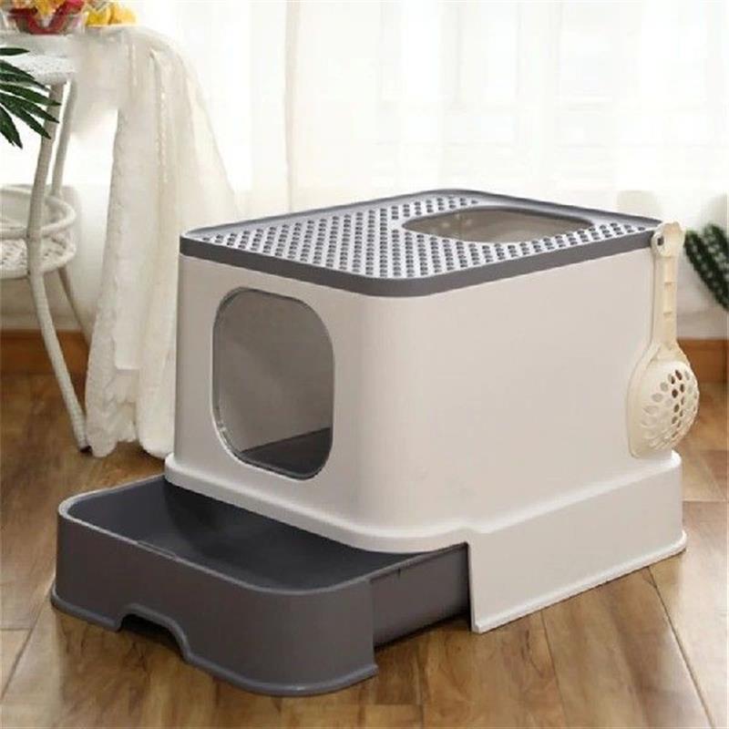 Drawer cat litter box Large fully enclosed cat toilet