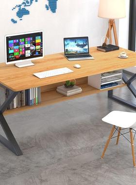 Simple computer office writing desk study table desktop 桌