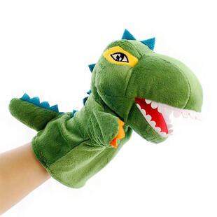 Dinosaur marionette glove puppets hand puppet theater doll t