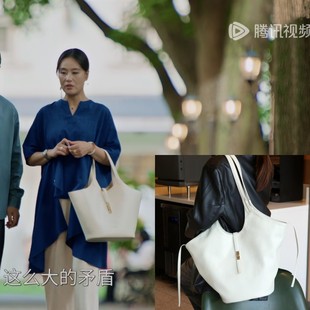 我的后半生乐水珊邬君梅同款百搭水桶托特包手提包休闲简约单肩包