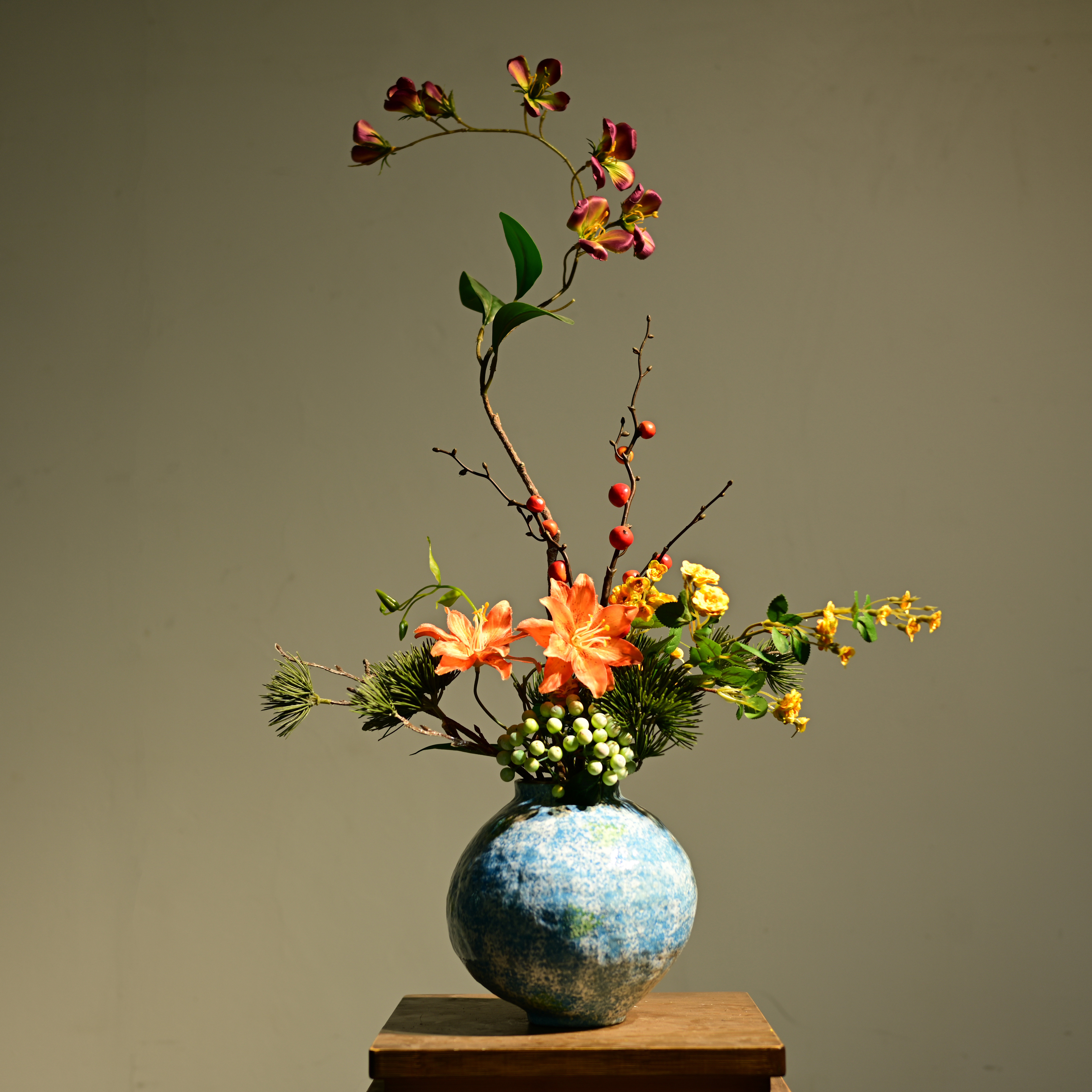 新中式陶瓷轻奢花瓶花艺民宿酒店电视柜玄关桌面装饰宋韵插花摆件,家居饰品,花瓶,淘宝优惠券,粉丝福利购,淘宝优惠卷