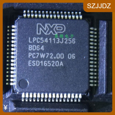 LPC54113J256BD64 32位微控制器 LQFP-64 IC芯片 质量保证