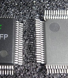 KL5C80A16CFP KL5C80A12CFP Z80兼容高速微控制器 KAWASAKIM正品