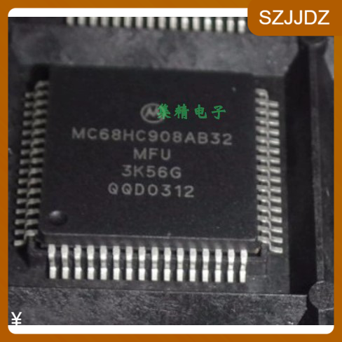 MC908AB32CFUE MC908AB32 MC68HC705X32CFU4 QFP-64 微控制器