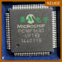 PIC18F8680-I/PT TQFP80脚进口微控制器进口芯片 集成电路 单片机