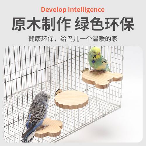 虎皮鹦鹉玩具站台牡丹玄凤秋千吊桥鸟笼配件装修攀爬站杆云梯用品