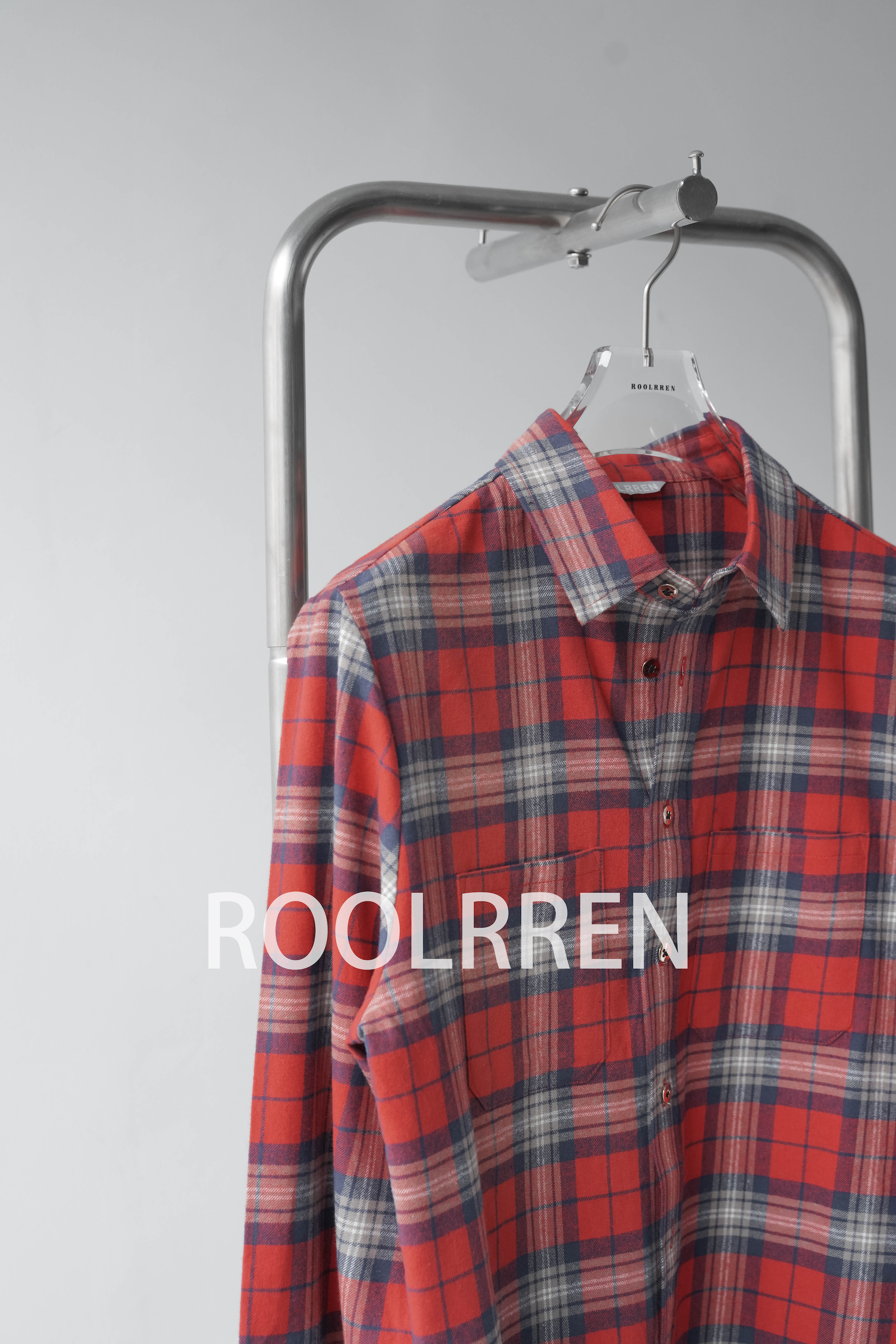 羊皮绳宽松高街叠穿全棉衬衫