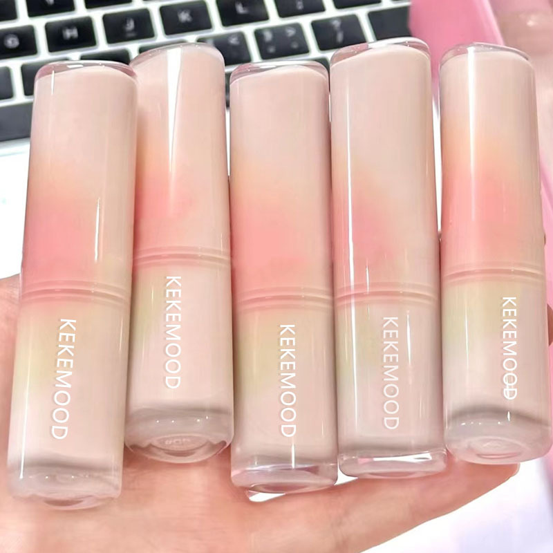 灵光唇膏水光口红镜面滋润保湿女显白润唇膏学生女平价款果冻唇冻