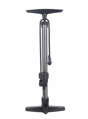 喜德盛立式打气筒带气压表高强度气密性160PSI美气嘴法气嘴通用